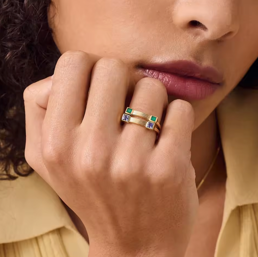 Tara Emerald Ring