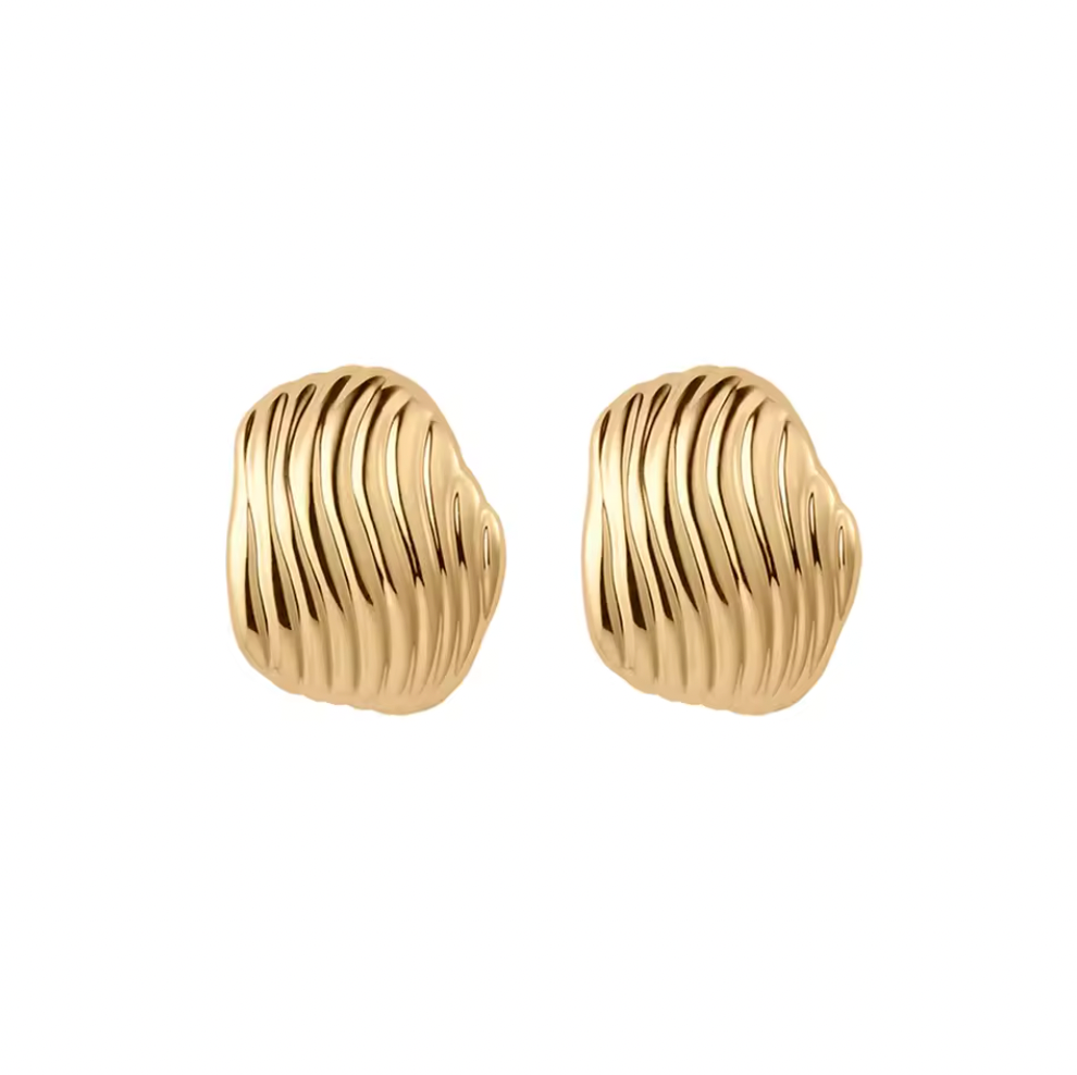 Waves Stud Earrings